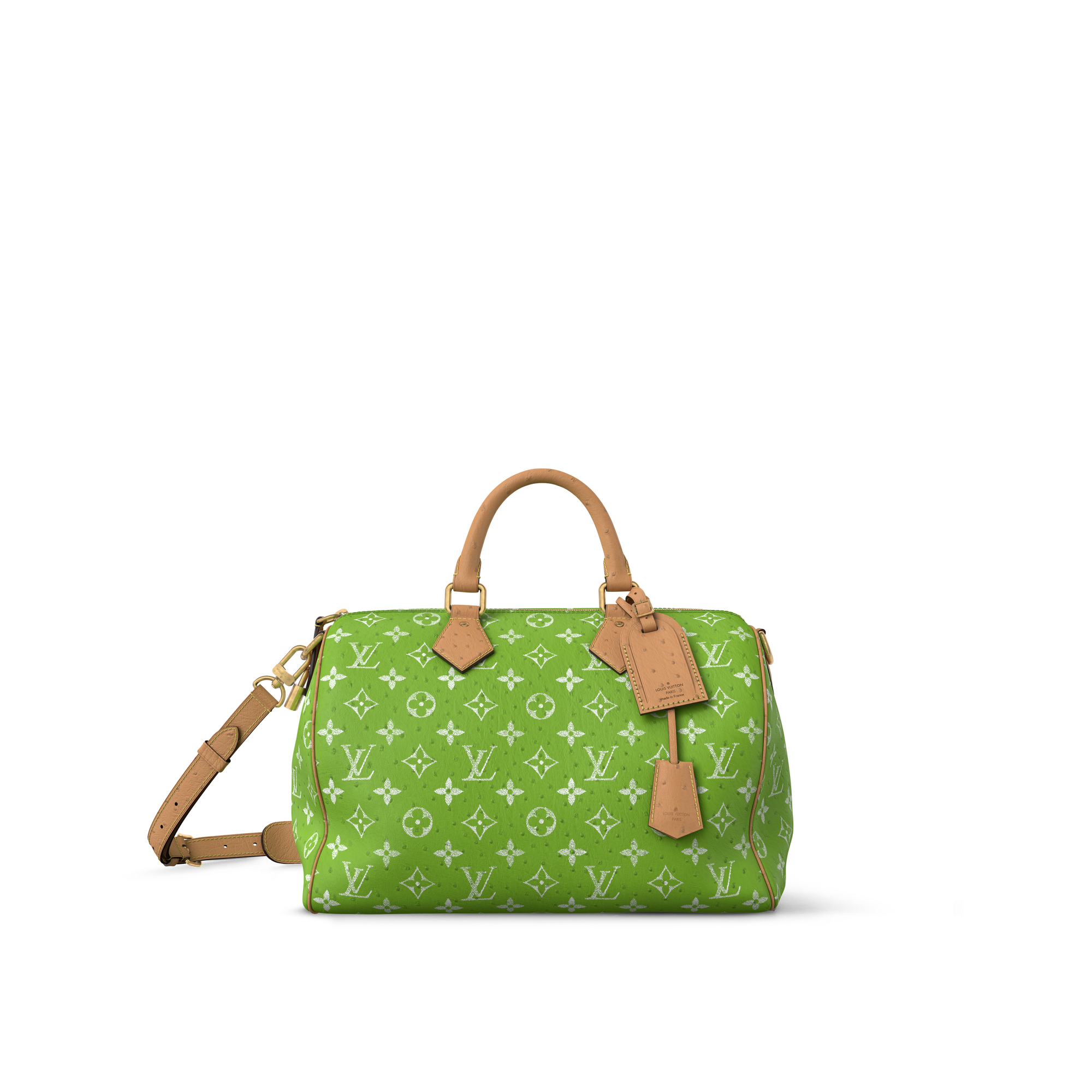 Speedy P9 40 Ostrich Leather - Les Extraordinaires - Exotics